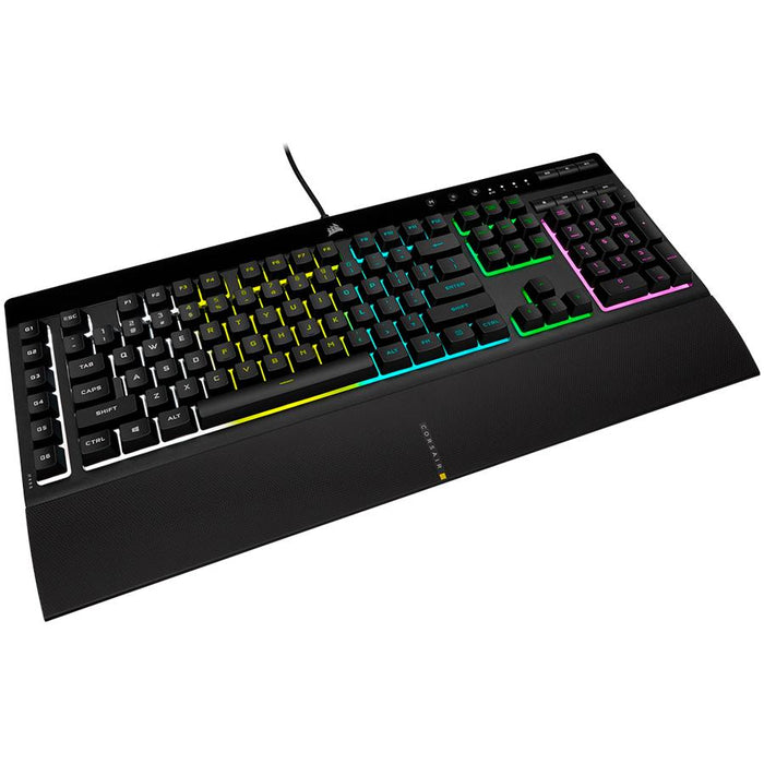 Gaming membrane keyboard Corsair K55 RGB Pro, USB