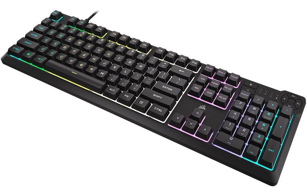 Gaming membrane keyboard Corsair K55 Core RGB