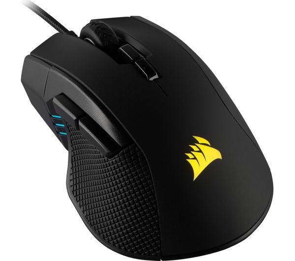 Gaming mouse optical Corsair Ironclaw RGB, PMW3391 USB