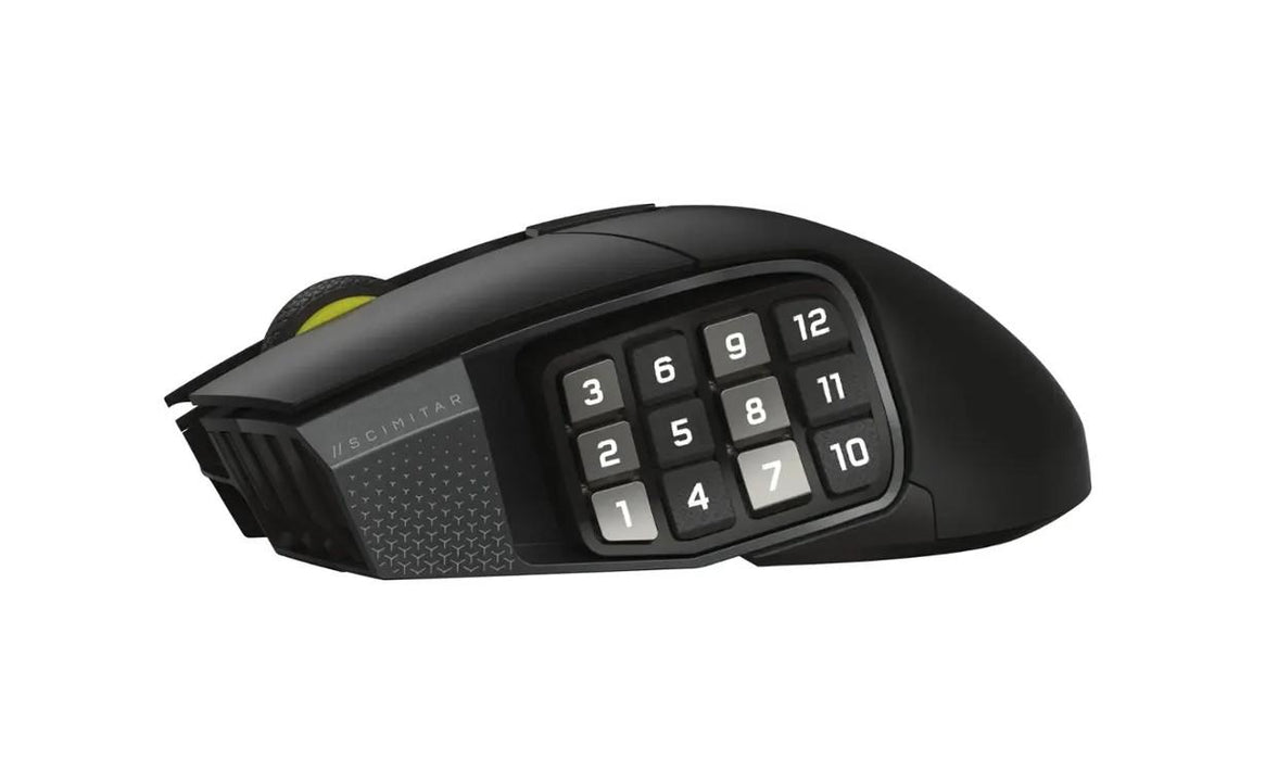 CORSAIR SCIMITAR ELITE WIRELESS SE, 33000 DPI, optical gaming mouse