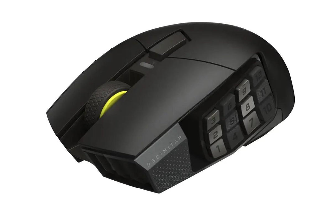CORSAIR SCIMITAR ELITE WIRELESS SE, 33000 DPI, optical gaming mouse