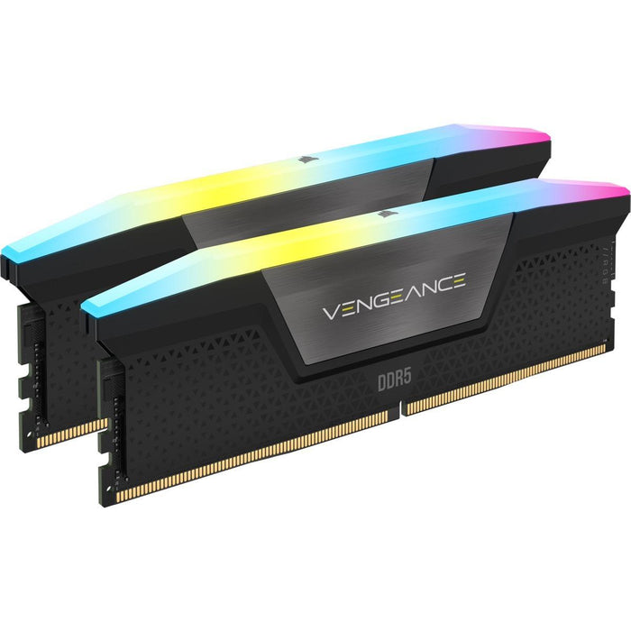 Memory Corsair Vengeance Black RGB 32GB(2x16GB) DDR5 6400MHz CL36 XMP&AMD EXPO