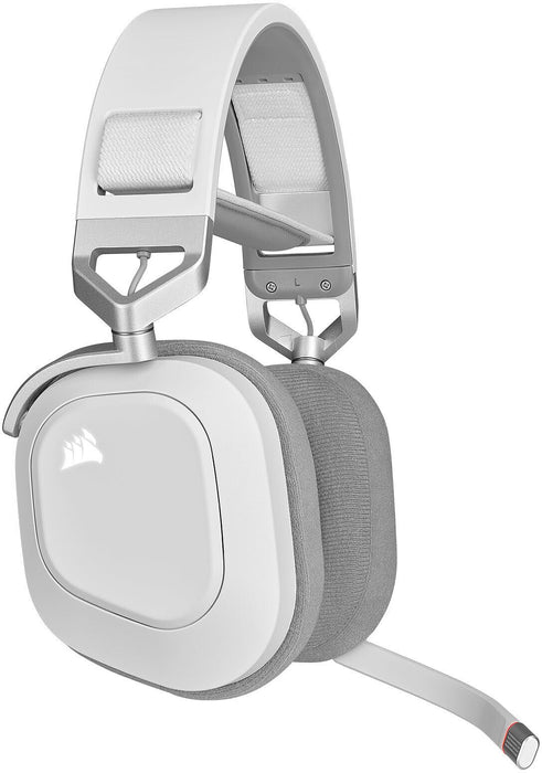 Corsair HS80 RGB White Wireless PC/PS5/PS4 Gaming Headset with Mic