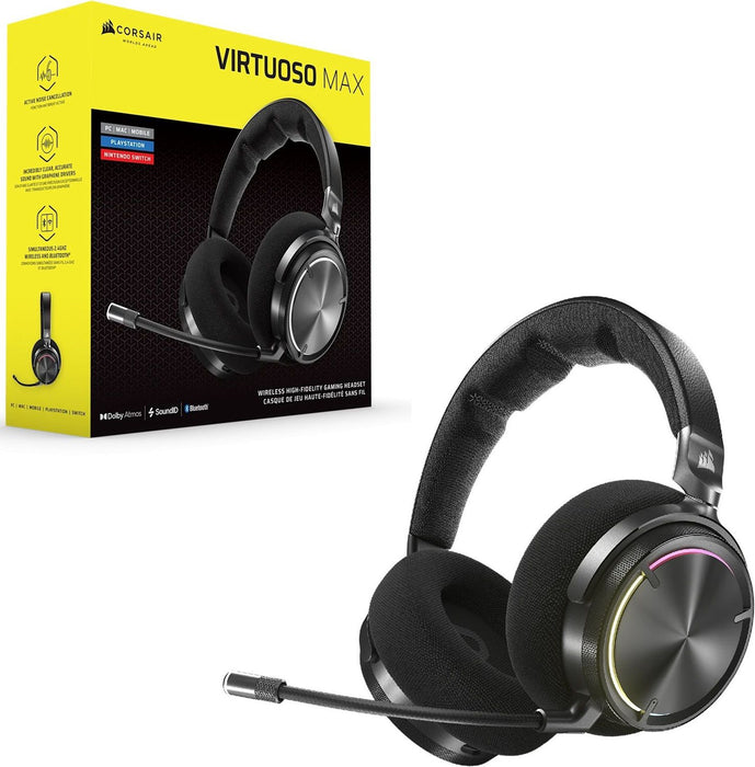 Corsair Virtuoso MAX Wireless Gaming Headset - Carbon