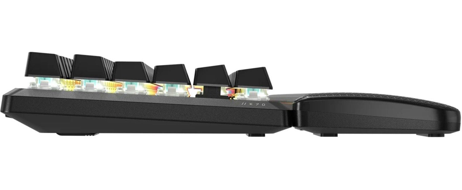 Gaming mechanical keyboard Corsair K70 PRO TKL RGB, MGX Hyperdrive magnetic switches