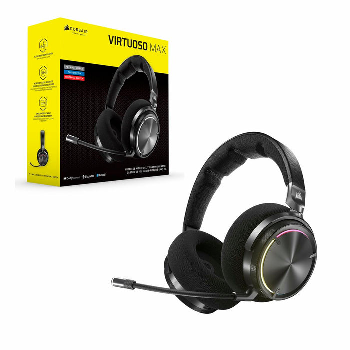 Gaming Headset with Microphone Corsair VIRTUOSO MAX Black