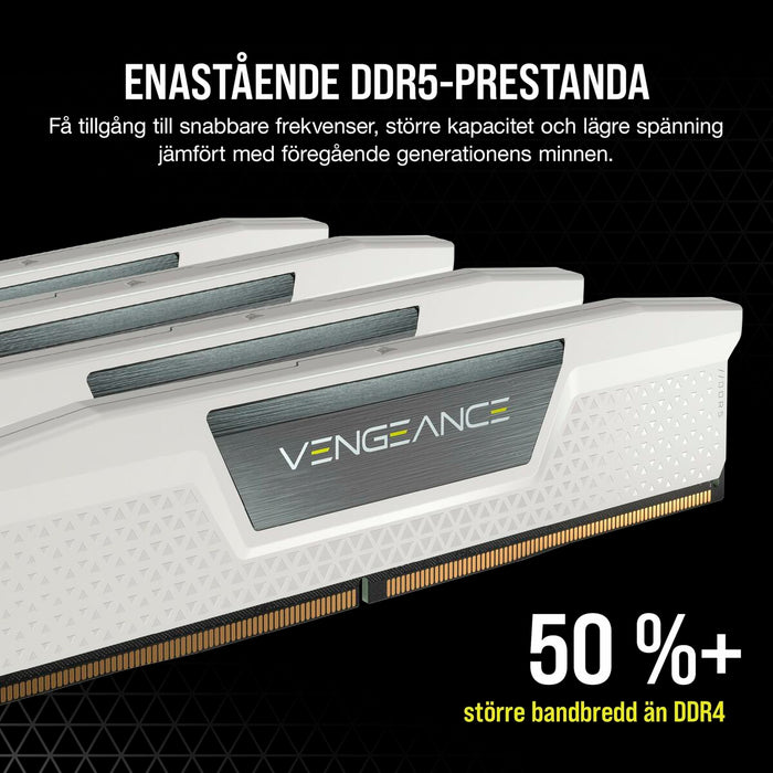 RAM Memory Corsair CMK32GX5M2B6400Z36W 32 GB DDR5 6400 MHz