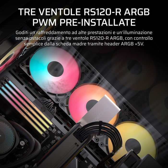ATX Semi-tower Box Corsair CC-9011322-WW Black