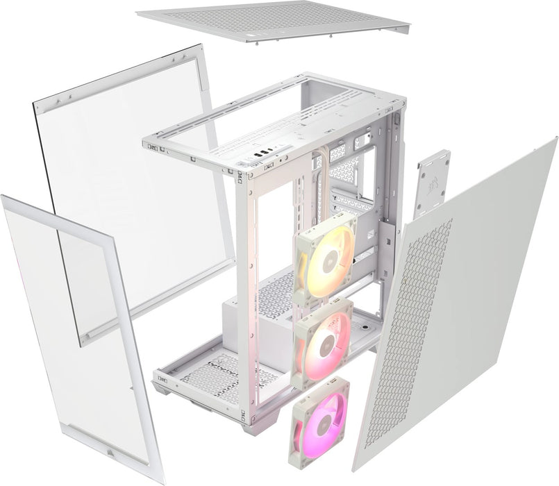 Corsair iCUE LINK 3500X RGB Midi Tower White