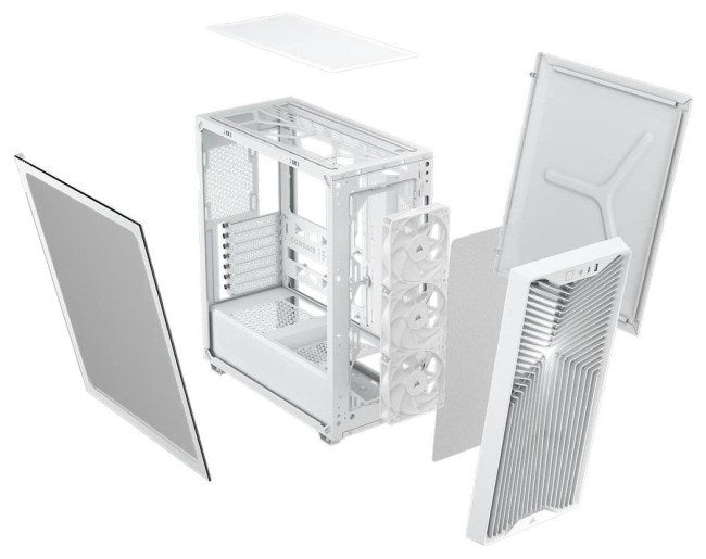 Corsair 3200D RS Mid-Tower Performance Case - White