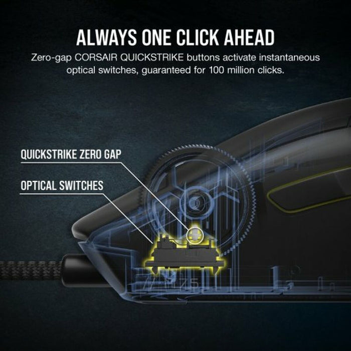 Gaming mouse optical Corsair M75 Black Lightweight RGB