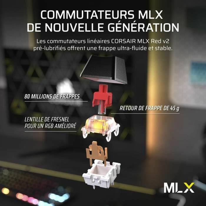 Keyboard Corsair K70 Black