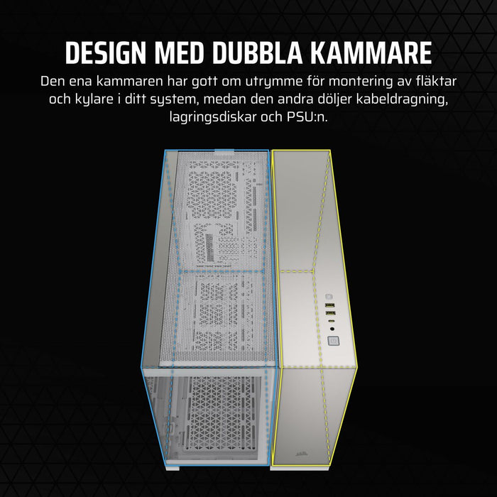ATX Semi-tower Box Corsair White