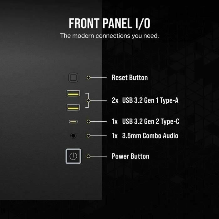 ATX Semi-tower Box Corsair Black