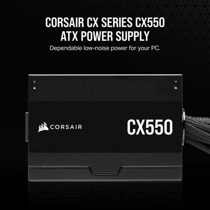 CORSAIR CX Series CX550 PSU 550 Watt 80 PLUS Bronze
