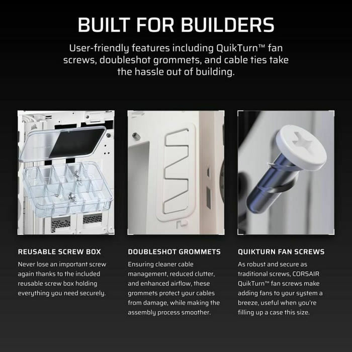 ATX Semi-tower Box Corsair CC-9011299-WW White Multicolour