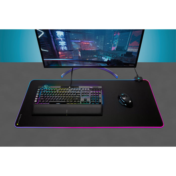 Corsair MM700 Extended RGB Gaming Mouse Pad, 930mm x 400mm