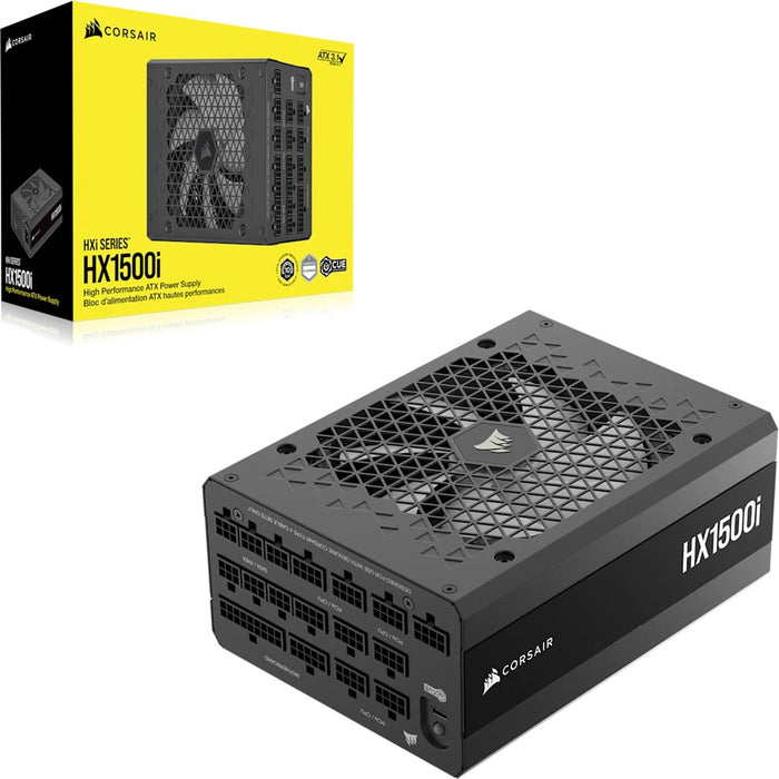 Corsair HX1500i 1500W 80+ Platinum ATX 3.1, Fully Modular Power Supply