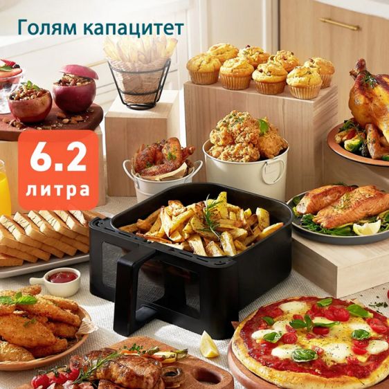 Fryer Cosori PremiumⅡPlus Airfryer CAF-P653-KEUR, 6.2L