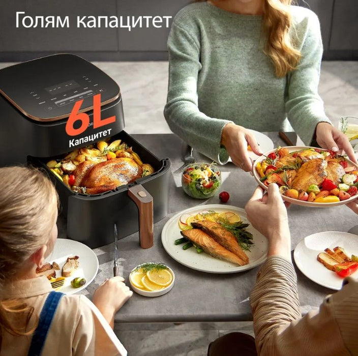 Cosori TurboBlaze Air Fryer 6L Chef Edition Black EU KAAPAFCSNEU0176Y
