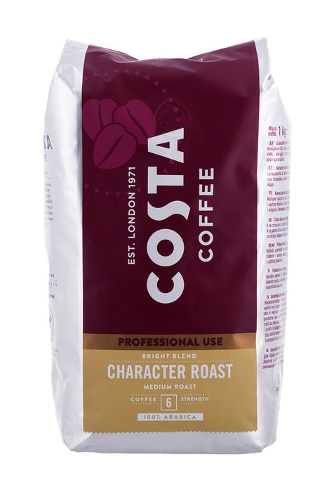 Coffee Bean COSTA PROFESSIONAL 1KG BRIGHT BL 100% ARABICA