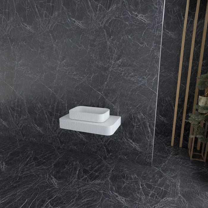 COUNTERTOP WITH WASHBASIN INPOX MADLEN 80 CM - Мебели<<<Мебели и огледала за баня<<<Баня<<<Praktiker