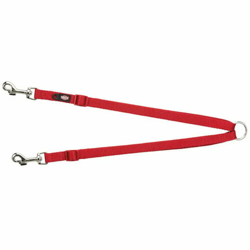 Coupling for 2-dog lead Trixie New Premium Red 40-70 cm XS S M - Пътуване и разходки<<<Домашни Животни<<<Дом