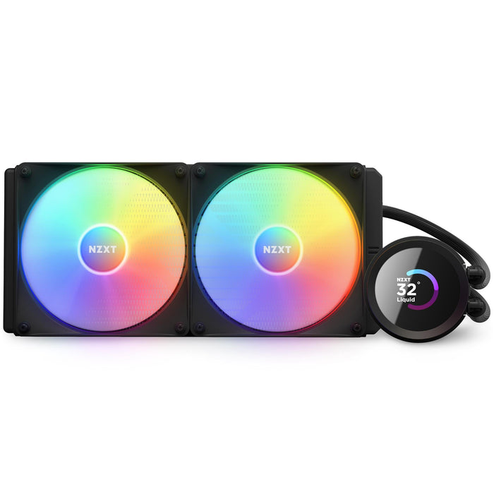 CPU Cooler NZXT Kraken 240 RGB Black LCD Display - Охладители за процесори<<<Компютърни