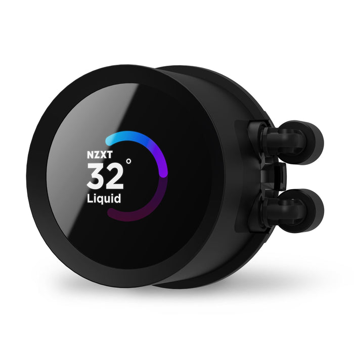 CPU Cooler NZXT Kraken 240 RGB Black LCD Display - Охладители за процесори<<<Компютърни