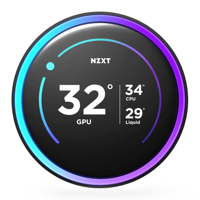 CPU Cooler NZXT Kraken Elite 280 V2 RGB Black LCD Display - Охладители за процесори<<<Компютърни