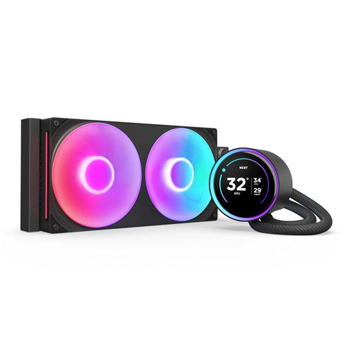 CPU Cooler NZXT Kraken Elite 280 V2 RGB Black LCD Display - Охладители за процесори<<<Компютърни