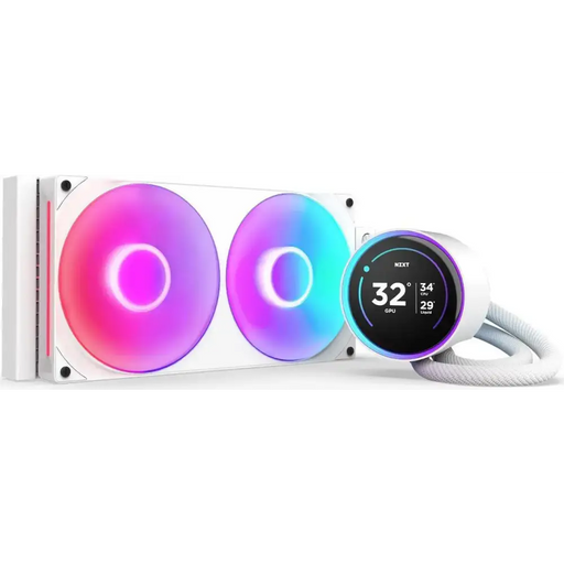 CPU Cooler NZXT Kraken Elite 280 V2 RGB White LCD Display - Охладители за процесори<<<Компютърни