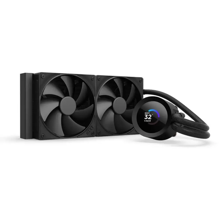 CPU Cooler NZXT Kraken Plus 240 LCD Display - Black - Охладители за процесори<<<Компютърни