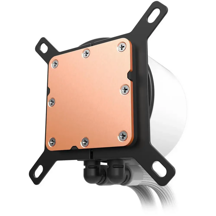 CPU Cooler NZXT Kraken Plus 240 RGB LCD Display - White - Охладители за процесори<<<Компютърни