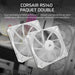 CPU Fan Corsair RS140 - Компютър Мрежи и компоненти<<<Компютри| Електроника<<<BigBuy&&&Охлаждане<<<Компютър Мрежи и