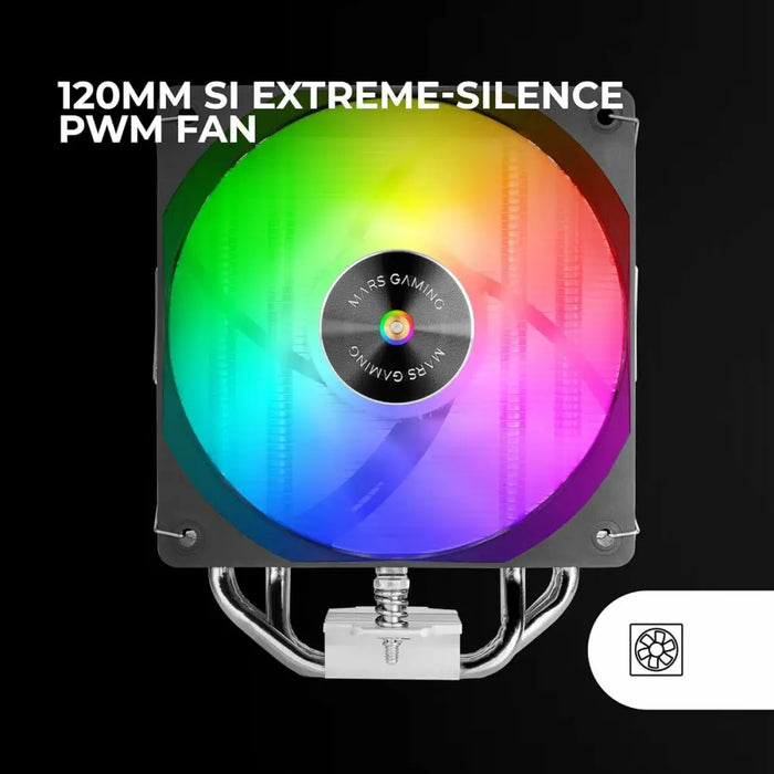 CPU Fan Mars Gaming MCPUX4ARGB - Компютър Мрежи и компоненти<<<Компютри| Електроника<<<BigBuy&&&Охлаждане<<<Компютър