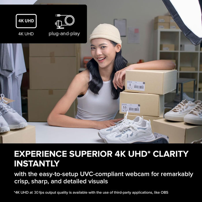 Web camera Creative Live!Cam SYNC 4K , 2160 @ 25fps , 1080 @ 40fps, built-in microphone