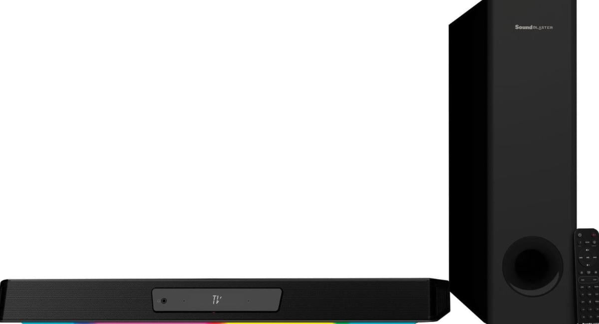 Sound system Creative Katana V2X, 2.1, Super X-Fi, HDMI, USB-C, TOSLINK, 90W