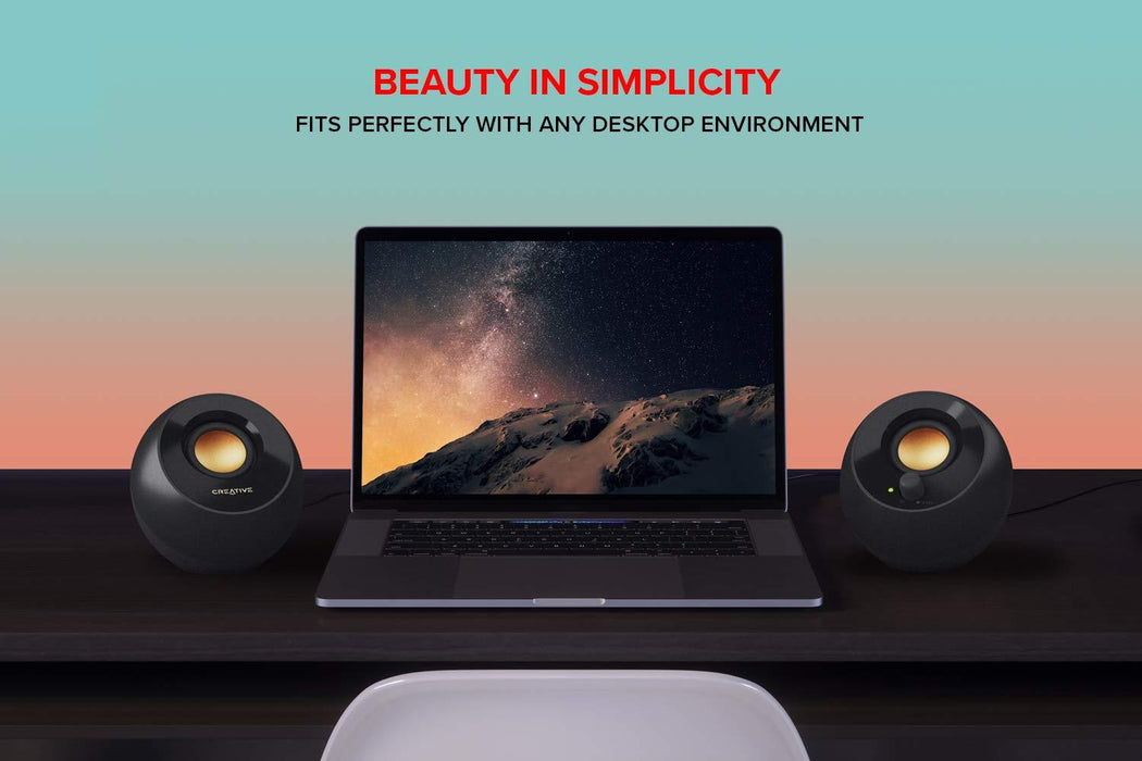 Sound system Creative PEBBLE Plus 2.1, USB, 8W