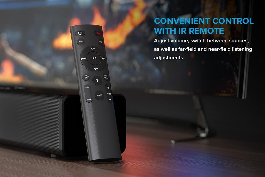 Sound system 2.1 Creative Stage 360, Bluetooth 5.0, Dolby Atmos, HDMI 2.0, ARC, Black