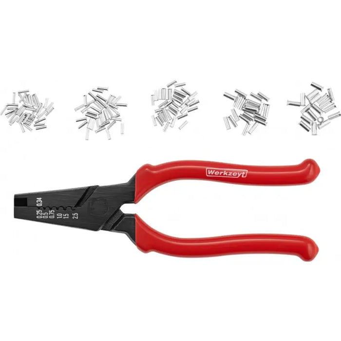 CRIMPING PLIERS FOR CABLE BUSHINGS WERKZEYT - Клещи<<<Ръчни инструменти<<<Инструменти и железария<<<Praktiker