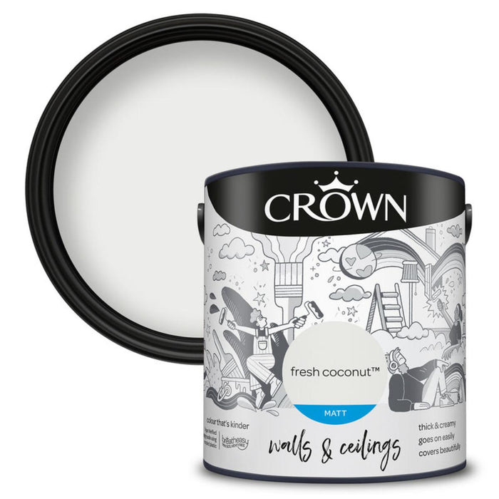 INTERIOR PAINT CROWN FRESH COCONUT 2.5L