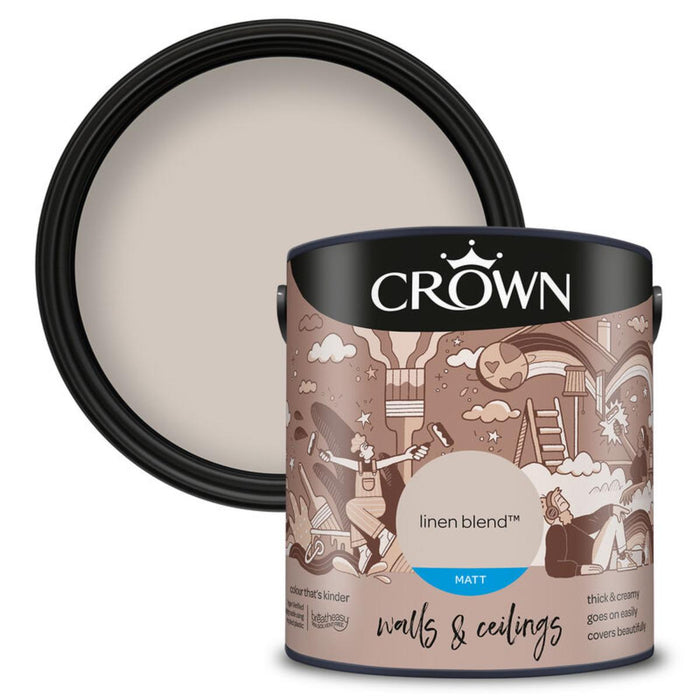 INTERIOR PAINT CROWN LINEN BLND 2.5L