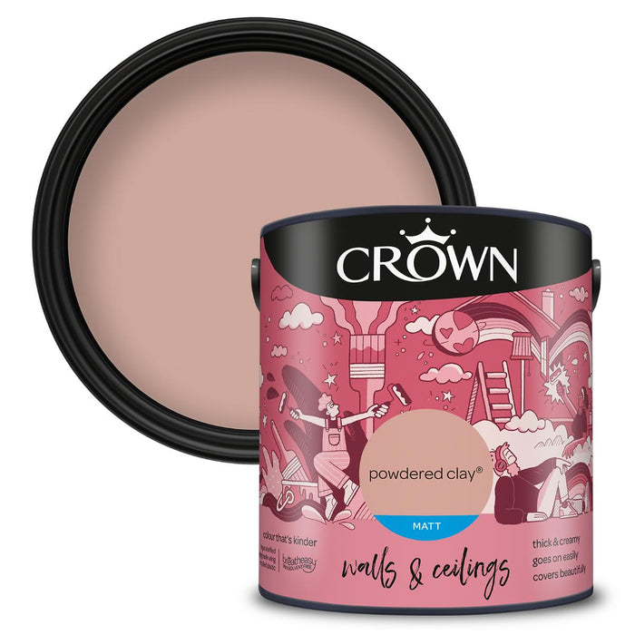 INTERIOR PAINT CROWN POWDERED CLAY 2.5L