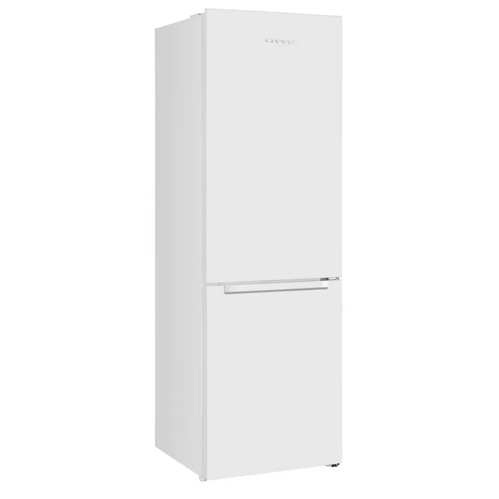 Refrigerator with freezer Crown CBN265EW***, 253 l, E, No Frost, White