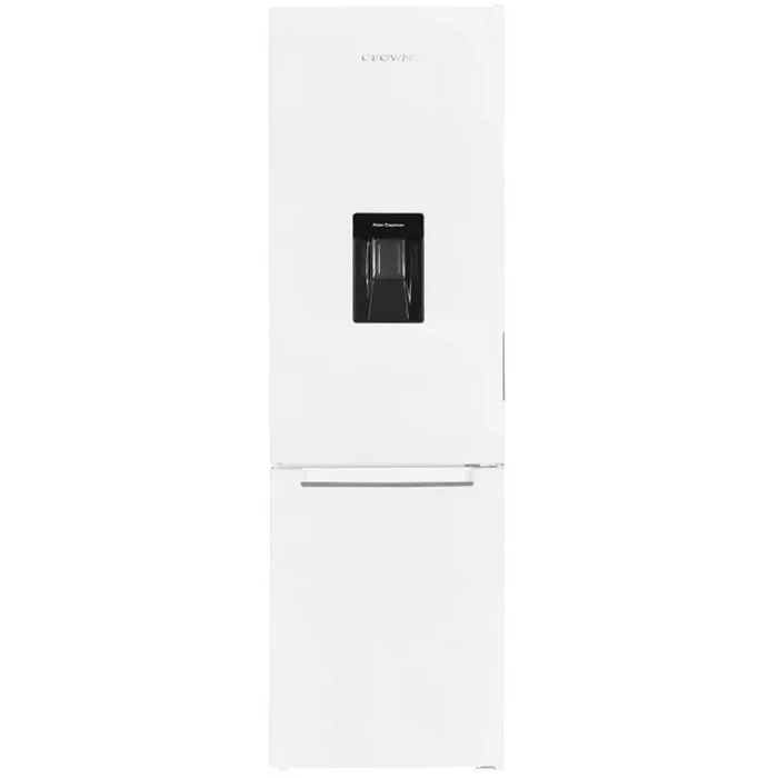 Crown CBR271EWD fridge freezer, 260 l, E, White, Static