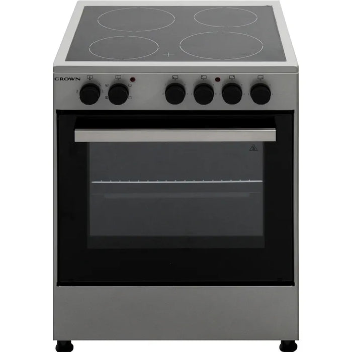 Electric cooker Crown CEC-6060V IX, INOX, Ceramic