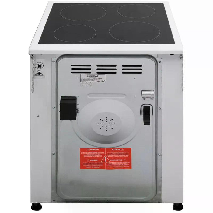 Electric cooker Crown CEC-6060V W***, White, Ceramic