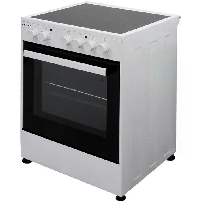 Electric cooker Crown CEC-6060V W***, Ceramic, White