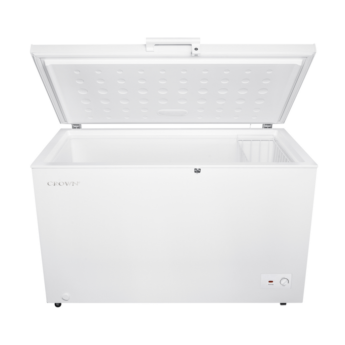 Crown CHF381M Freezer, 371 l, E, White, Static